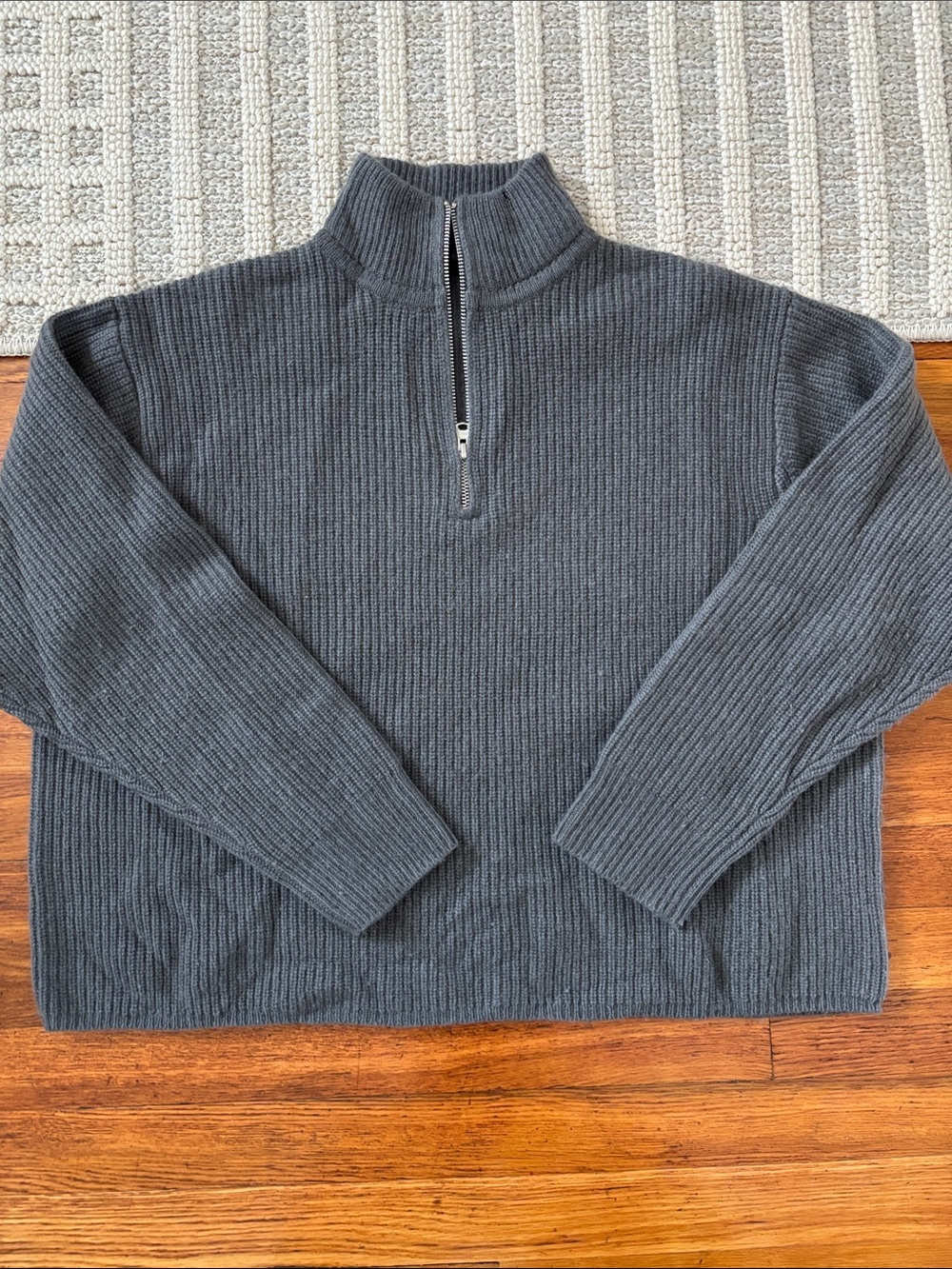 Jenni Kayne Half-Zip Cashmere Sweater